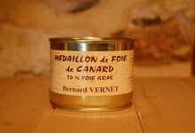 Médaillon de foie de canard - Bernard Vernet