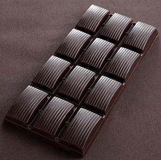 Tablette de Chocolat Noir Fourrée au Caramel au Beurre Salé