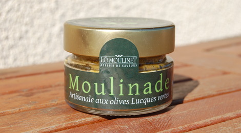 Moulinade artisanale aux olives Lucques vertes