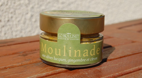 Moulinade aux olives Lucques, gingembre et citron