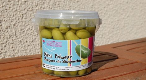 Olives primeur - Lucques du Lanquedoc