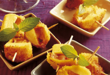 Quenelles apéritives au foie gras