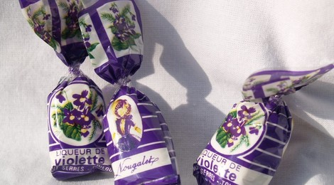 Bonbons liqueur de violette