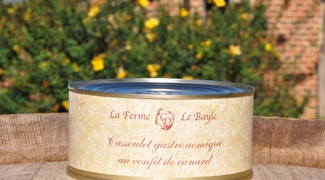 Cassoulet gastronomique 955g - Ferme le Bayle