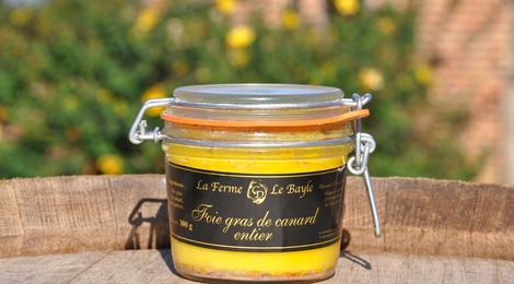 Foie gras de canard entier 300g - Ferme le Bayle
