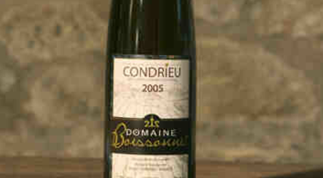 Condrieu domaine Boissonnet