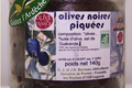 Olives noires piquées