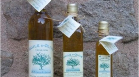 Huile d'olive, rougette d'Ardèche