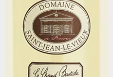 Domaine Saint-Jean-Le-Vieux, La Grand'Bastide Blanc