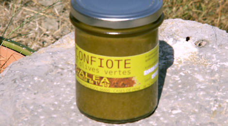 Confiote d'olive verte