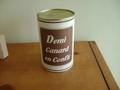 Demi canard confit