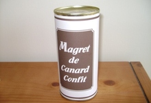 Magret de canard confit