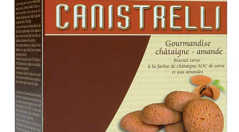 Les Canistrelli Prestiges  Gourmandises Prestige Châtaigne-Amande