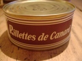 Rillettes pur canard