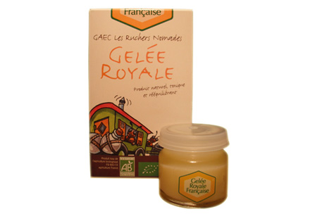Gelée Royale Française Bio GPGR pure 10g - Rucher Royal