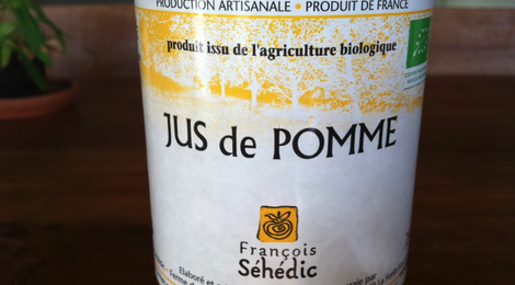jus de pomme bio