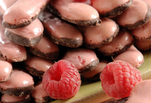 croquignoles framboise chocolat