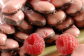 croquignoles framboise chocolat
