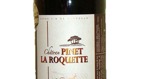 Château PINET LA ROQUETTE Blaye Côtes de Bordeaux Rouge Le Bouquet 2009
