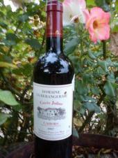 AOC Cahors Domaine la bérangeraie Cuvée Juline 2008