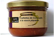 Caillettes de Cornouaille à la sauce piquante  