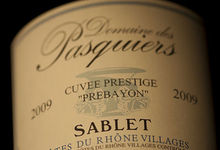 AOC Côtes du Rhône Villages Sablet Prestige 2009