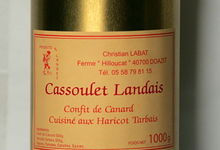 Cassoulet Landais aux Haricots Tarbais