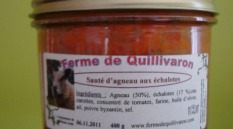  Sauté d'Agneau aux Echalotes