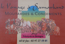 Voyage à Samarkand, moutardes et condiments
