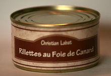 Rillettes au foie de canard  120 g