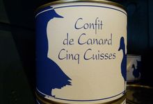 5 cuisses de canard confites