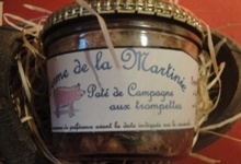 Pâté de campagne aux trompettes 180 grs