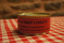 Pâté au piment d'Espelette 180 grs