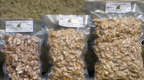 Sachets de cerneaux de noix