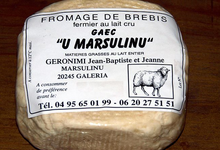 Fromage de brebis Calinzanincu