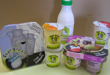 yaourts fermiers au lait entier pasteurisé