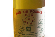 Jus de pomme biologique