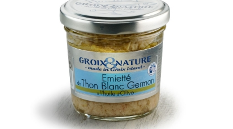 Emietté de Thon Blanc Germon à l’huile d’Olive
