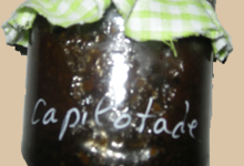 Capilotade ou confiture d'olive (accompagne foie gras et fromages)