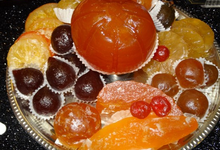 fruits confits glaçés