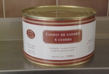 Confit de canard 4 cuisses