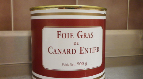 Foie gras de canard entier 500 grs