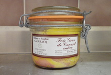 Foie gras de canard entier 180 grs