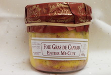 Foie gras de canard entier mi cuit 400 grs