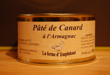 Pâté de canard à l'Armagnac