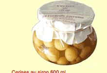 Cerises au sirop 600 ml 