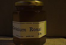 gélée de géranium rosat