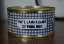 Pâté campagnard de porc noir gascon 200 grs