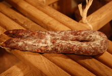 Saucisse sèche tradition - porc noir gascon