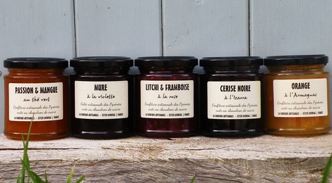 Confitures artisanales du Sud-Ouest